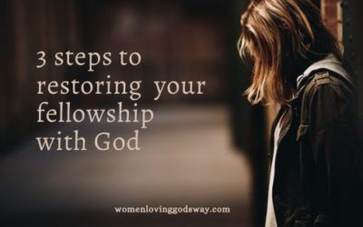 3 steps to turn back to God