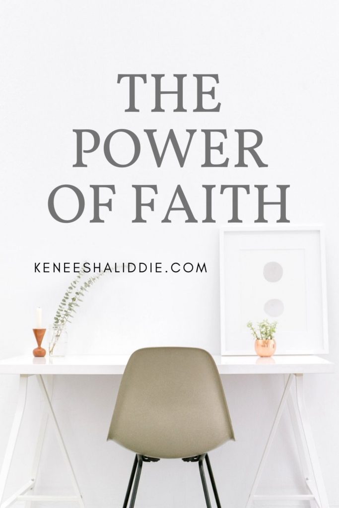 the power of faith, image to break up document